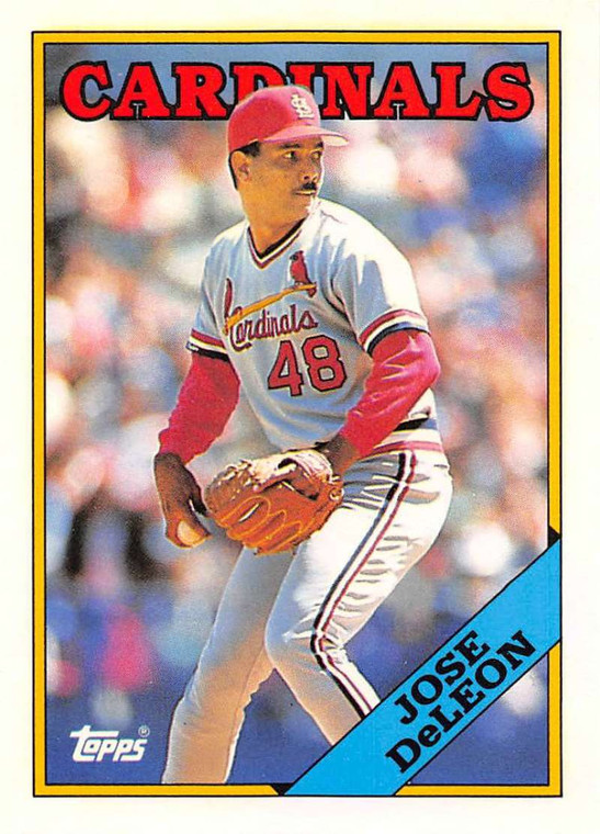 1988 Topps Traded #34T Jose DeLeon NM-MT St. Louis Cardinals 