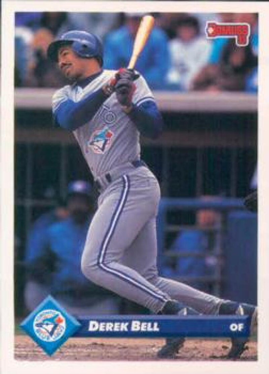 1993 Donruss #557 Derek Bell VG Toronto Blue Jays 