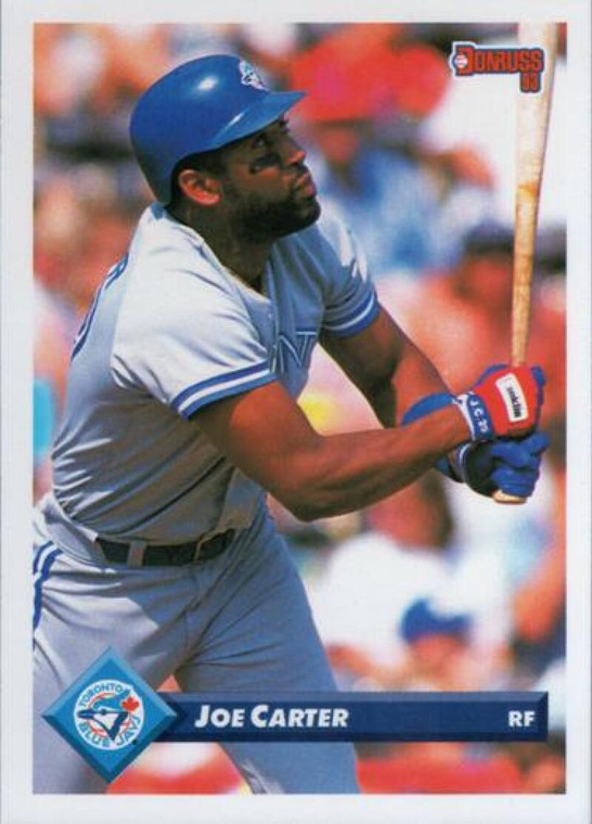 1993 Donruss #615 Joe Carter VG Toronto Blue Jays 