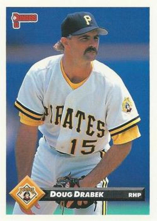 1993 Donruss #622 Doug Drabek VG Pittsburgh Pirates 