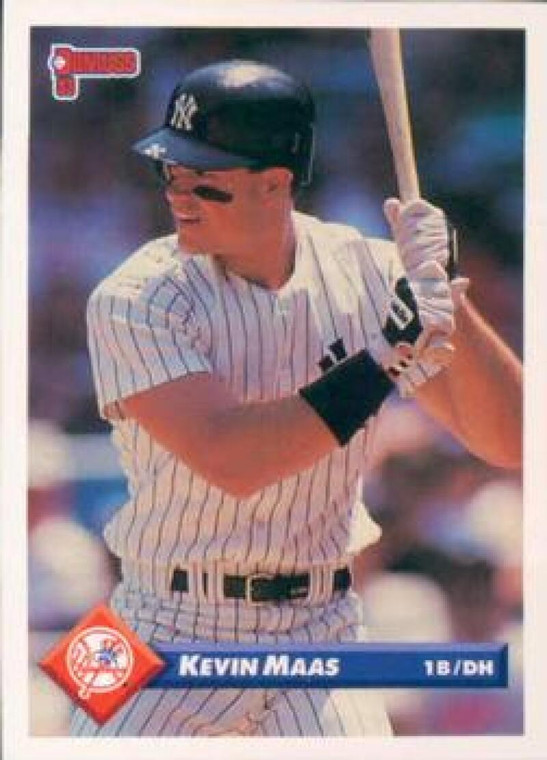 1993 Donruss #635 Kevin Maas VG New York Yankees 