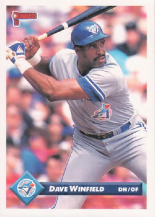 1993 Donruss #643 Dave Winfield VG Toronto Blue Jays 