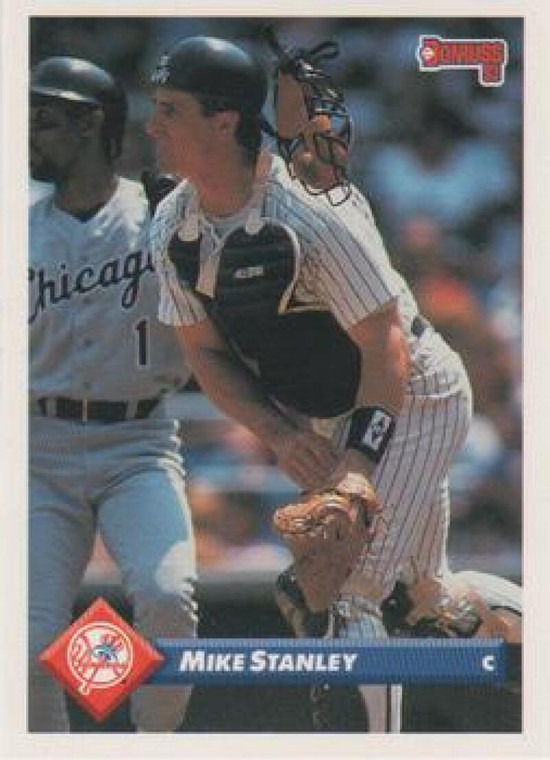 1993 Donruss #718 Mike Stanley VG New York Yankees 