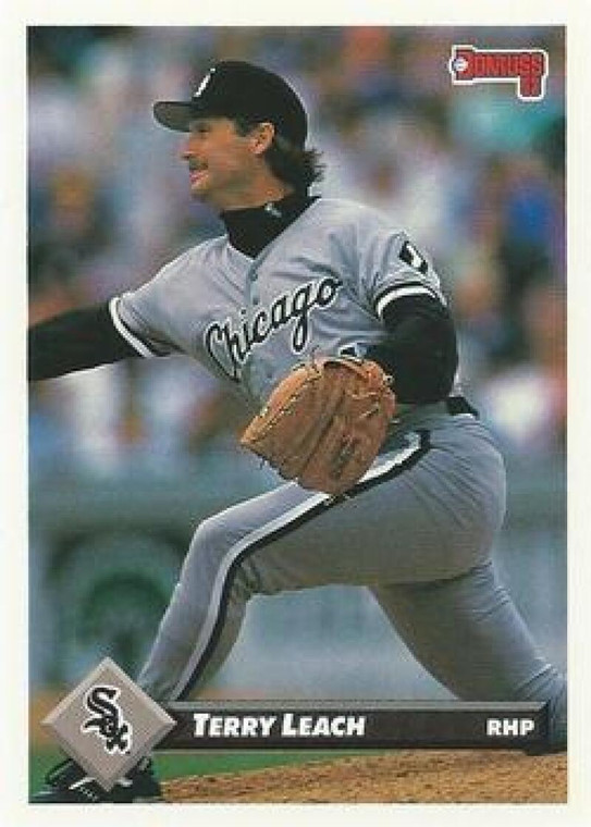 1993 Donruss #720 Terry Leach VG Chicago White Sox 