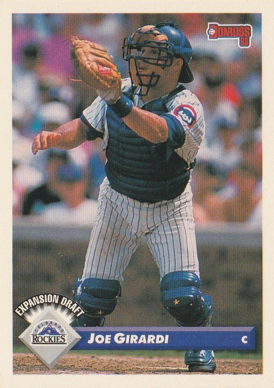 1993 Donruss #736 Joe Girardi VG Colorado Rockies 