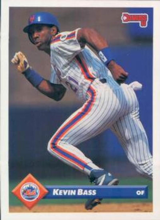 1993 Donruss #745 Kevin Bass VG New York Mets 