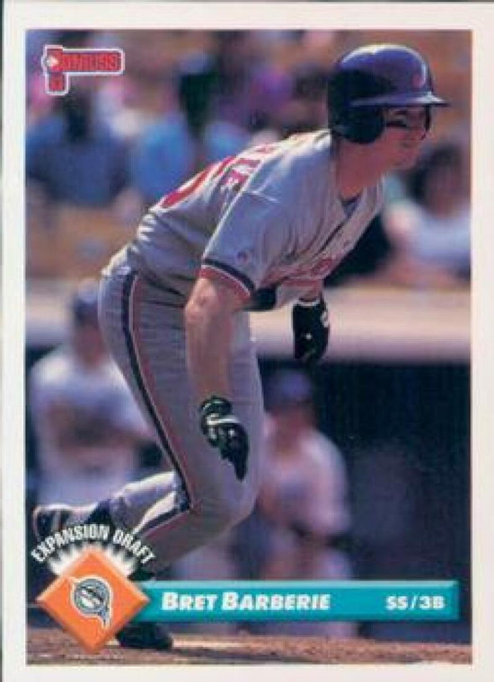 1993 Donruss #759 Bret Barberie VG Florida Marlins 