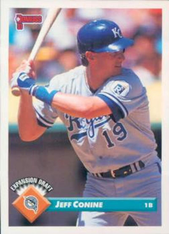 1993 Donruss #765 Jeff Conine VG Florida Marlins 