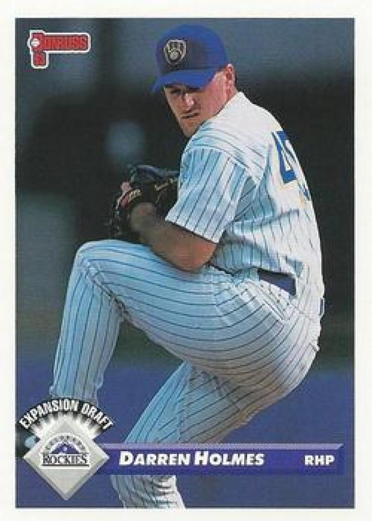 1993 Donruss #779 Darren Holmes VG Colorado Rockies 