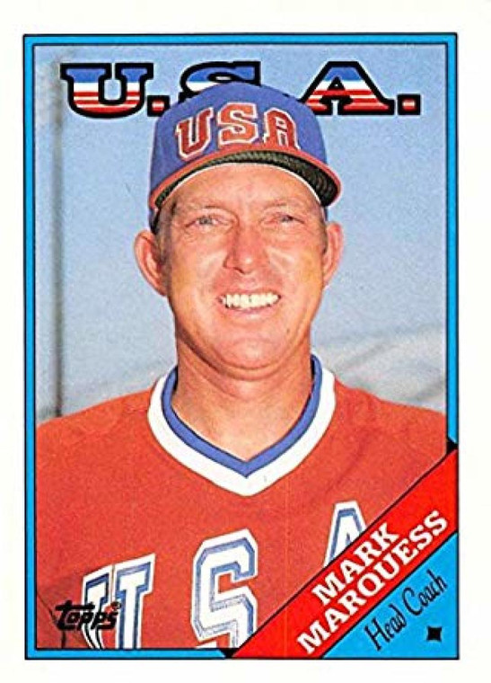 1988 Topps Traded #65T Mark Marquess CO OLY NM-MT USA 