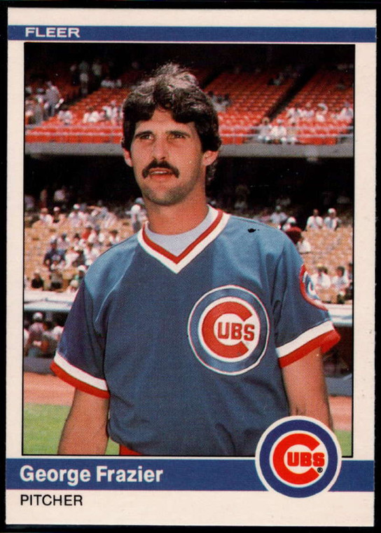 1984 Fleer Update #40 George Frazier NM Chicago Cubs 