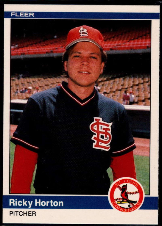 1984 Fleer Update #53 Ricky Horton NM RC Rookie St. Louis Cardinals 