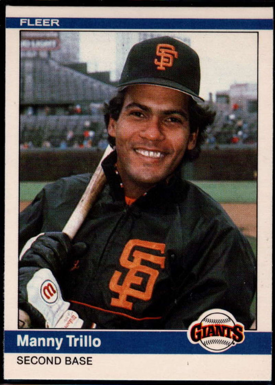 1984 Fleer Update #119 Manny Trillo NM San Francisco Giants 