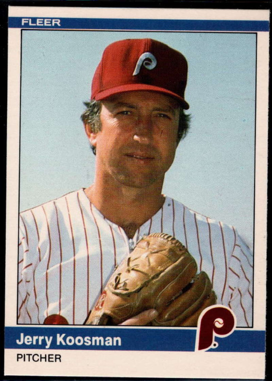 1984 Fleer Update #64 Jerry Koosman NM Philadelphia Phillies 
