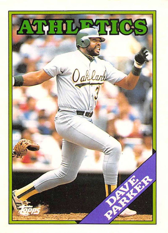 1988 Topps Traded #81T Dave Parker NM-MT Oakland Athletics 