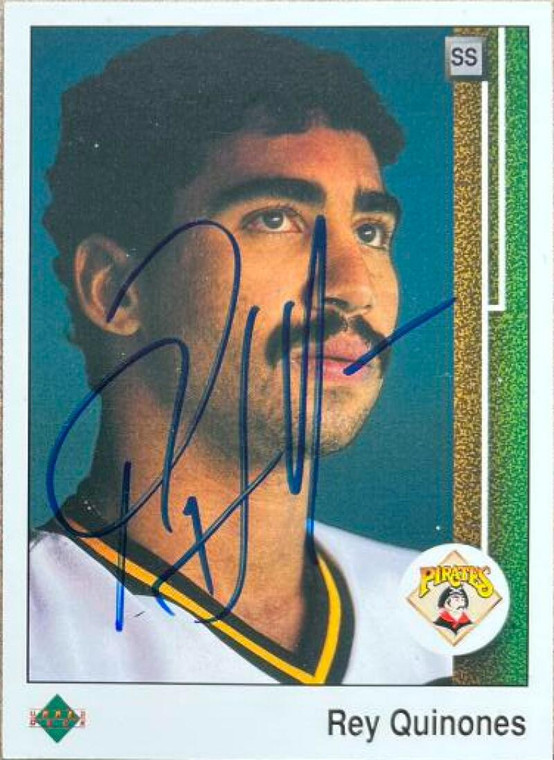 Rey Quinones Autographed 1989 Upper Deck #750