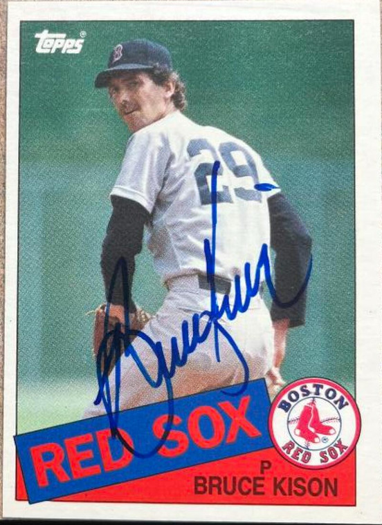 Bruce Kison Autographed 1985 Topps Traded #67T