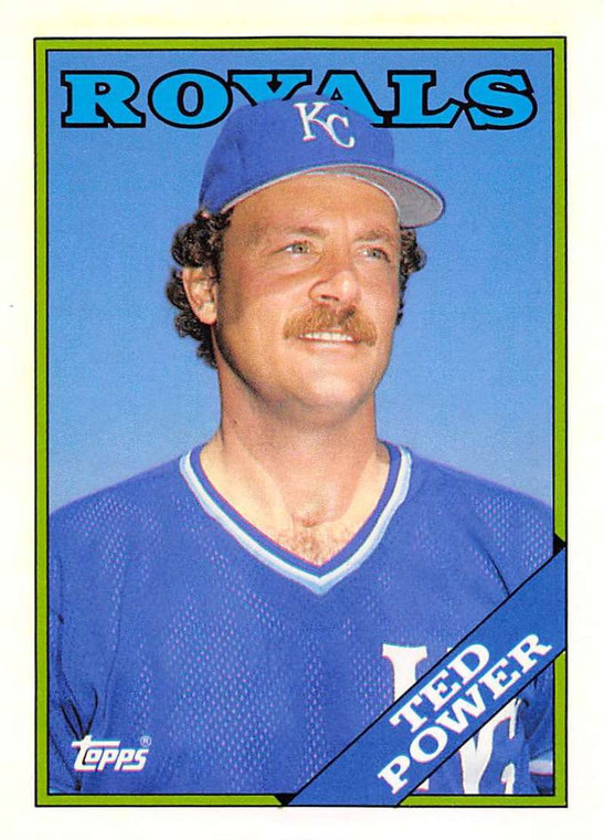 1988 Topps Traded #89T Ted Power NM-MT Kansas City Royals 