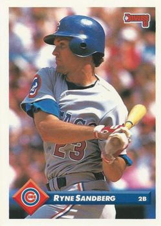 1993 Donruss #344 Ryne Sandberg VG Chicago Cubs 