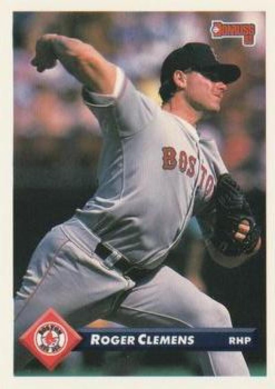 1993 Donruss #119 Roger Clemens VG Boston Red Sox 