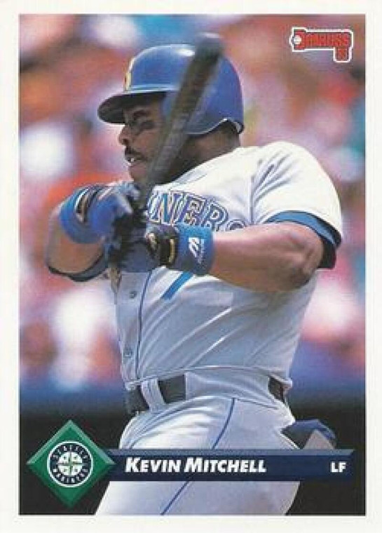 1993 Donruss #157 Kevin Mitchell VG Seattle Mariners 