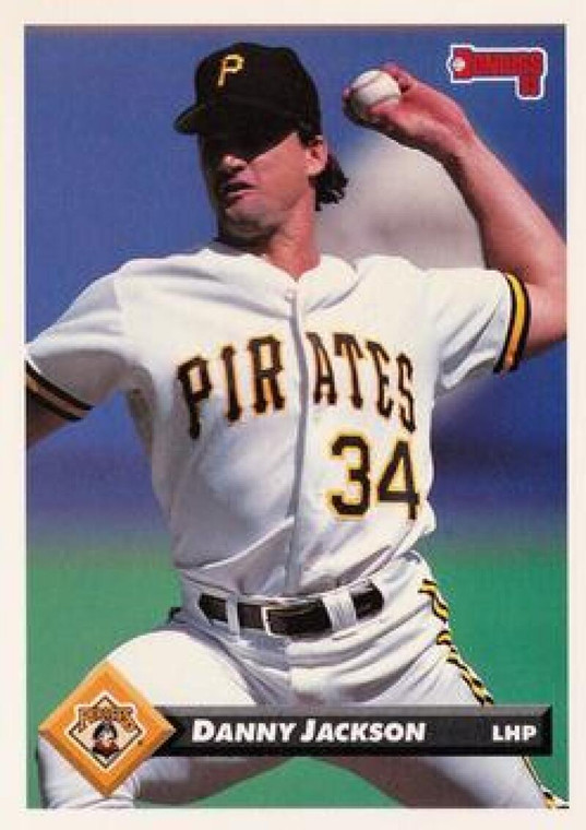 1993 Donruss #202 Danny Jackson VG Pittsburgh Pirates 