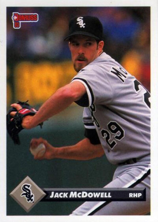 1993 Donruss #433 Jack McDowell VG Chicago White Sox 