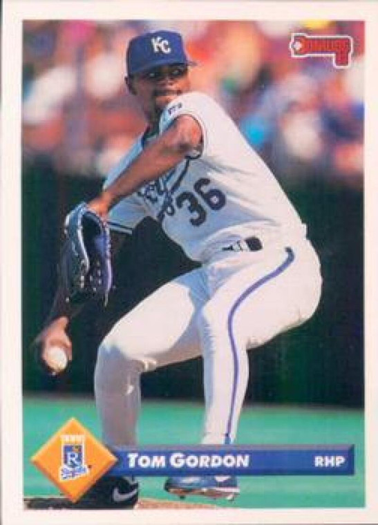 1993 Donruss #497 Tom Gordon VG Kansas City Royals 