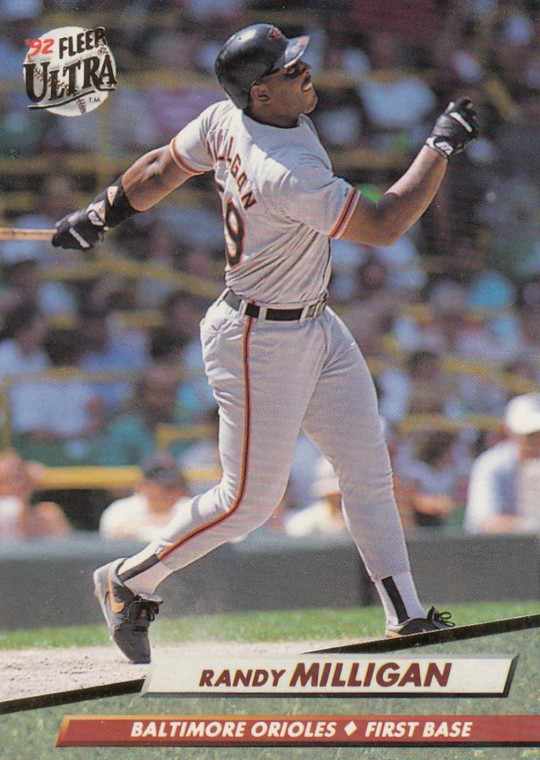 1992 Ultra #8 Randy Milligan VG Baltimore Orioles 