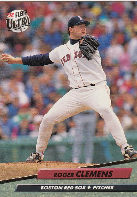 1992 Ultra #15 Roger Clemens VG Boston Red Sox 