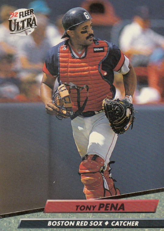 1992 Ultra #18 Tony Pena VG Boston Red Sox 