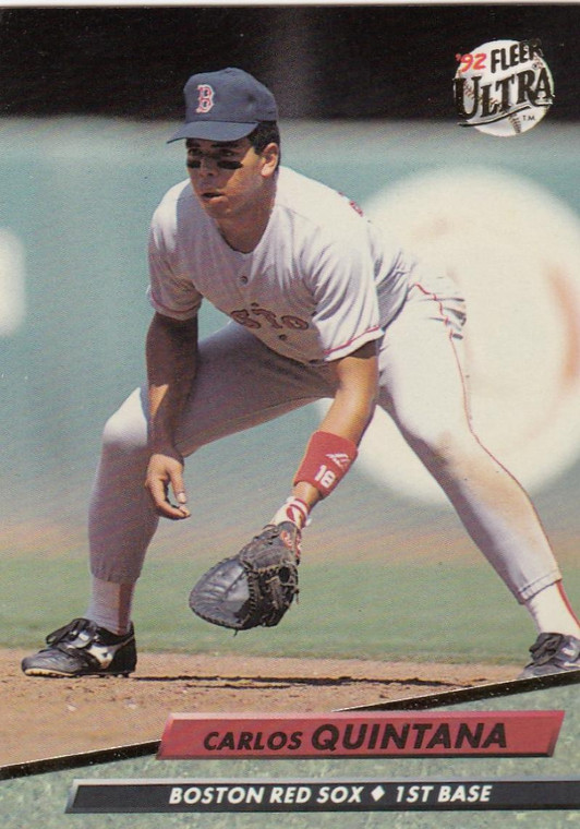 1992 Ultra #19 Carlos Quintana VG Boston Red Sox 