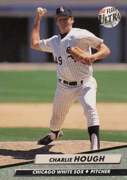 1992 Ultra #37 Charlie Hough VG Chicago White Sox 