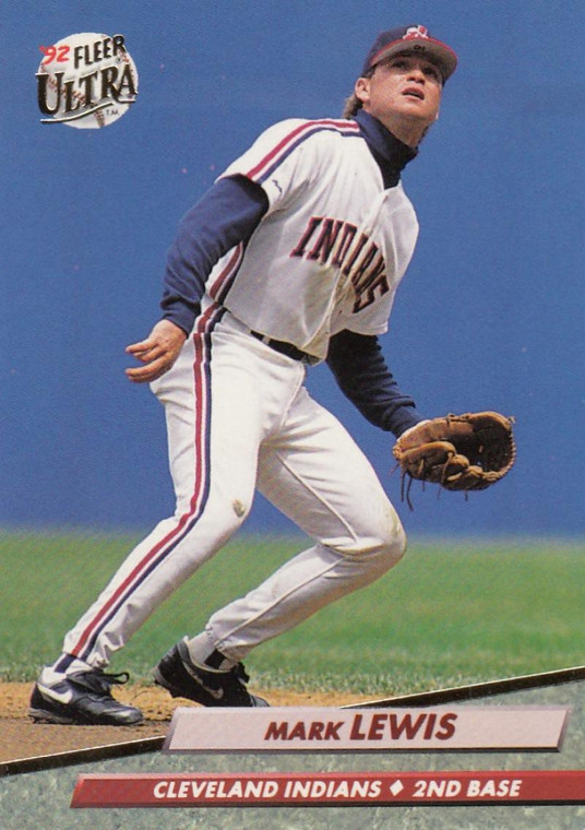 1992 Ultra #51 Mark Lewis VG Cleveland Indians 