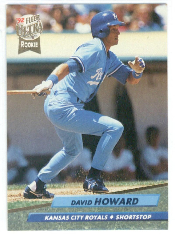 1992 Ultra #71 David Howard VG Kansas City Royals 