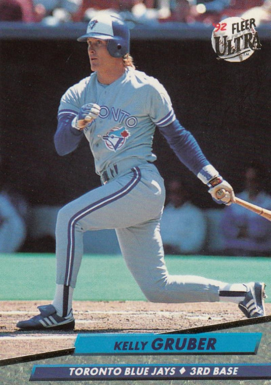 1992 Ultra #146 Kelly Gruber VG Toronto Blue Jays 