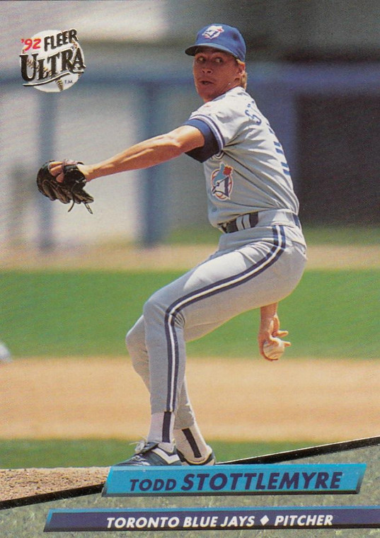 1992 Ultra #153 Todd Stottlemyre VG Toronto Blue Jays 