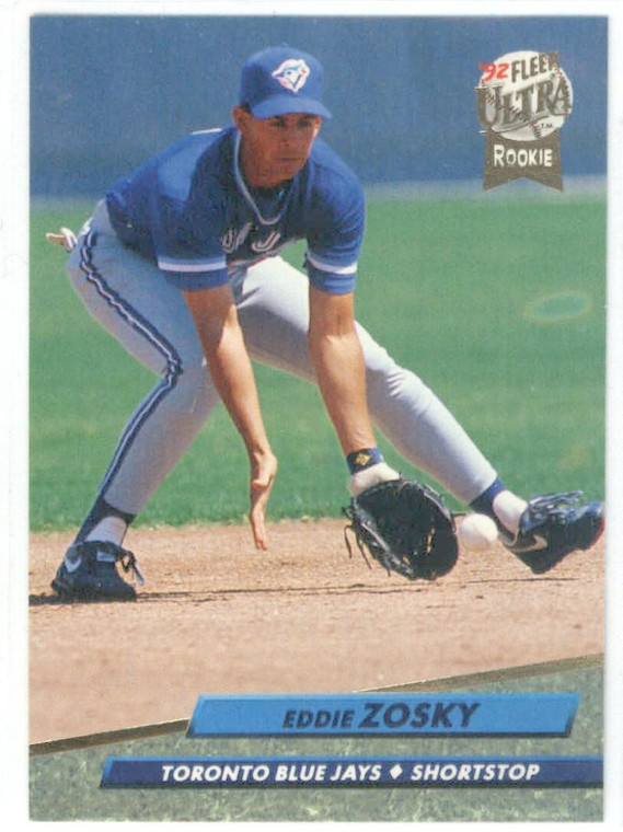 1992 Ultra #156 Eddie Zosky VG Toronto Blue Jays 