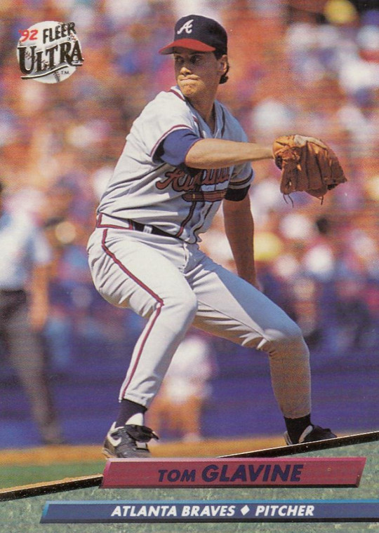 1992 Ultra #162 Tom Glavine VG Atlanta Braves 