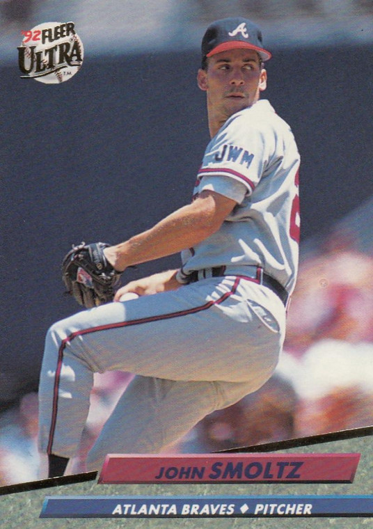 1992 Ultra #169 John Smoltz VG Atlanta Braves 