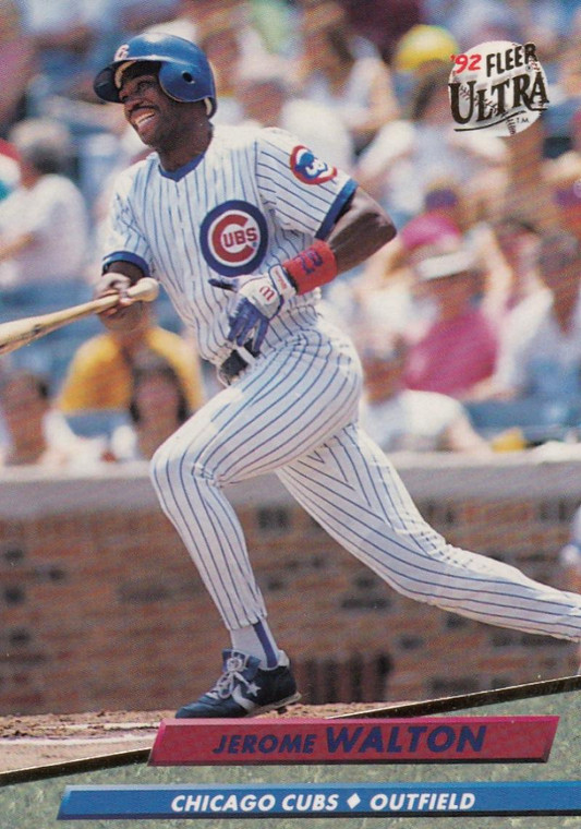 1992 Ultra #184 Jerome Walton VG Chicago Cubs 