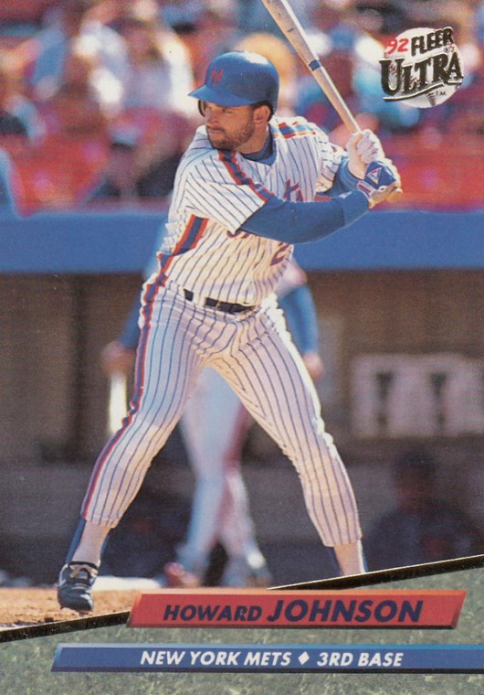 1992 Ultra #235 Howard Johnson VG New York Mets 