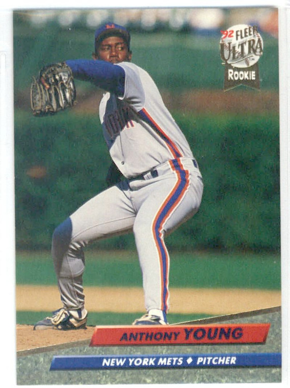 1992 Ultra #238 Anthony Young VG New York Mets 