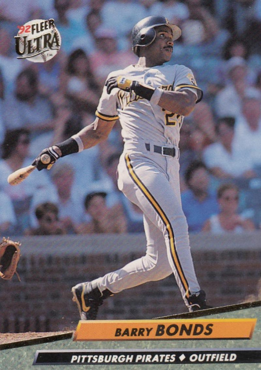 1992 Ultra #251 Barry Bonds VG Pittsburgh Pirates 