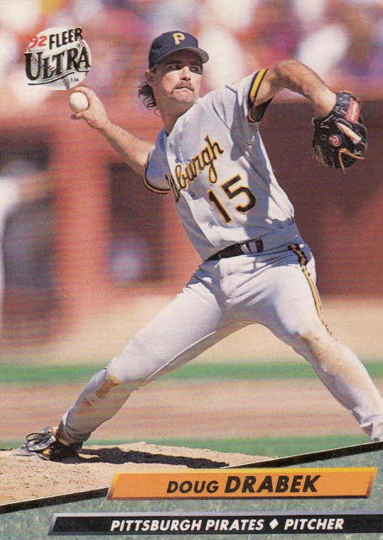 1992 Ultra #253 Doug Drabek VG Pittsburgh Pirates 