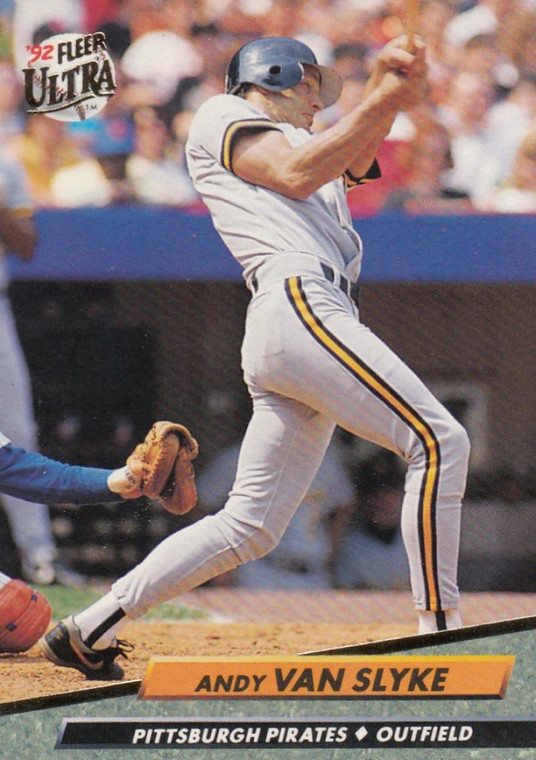 1992 Ultra #262 Andy Van Slyke VG Pittsburgh Pirates 