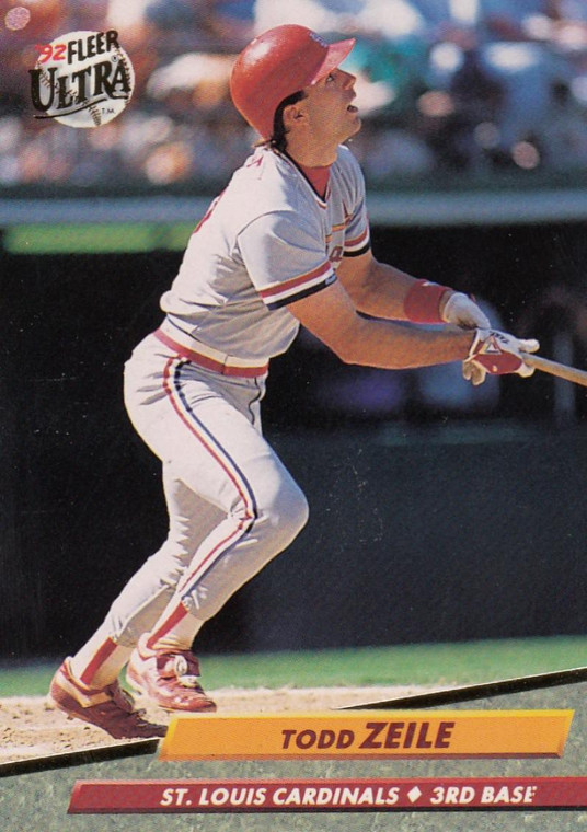 1992 Ultra #273 Todd Zeile VG St. Louis Cardinals 