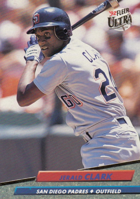 1992 Ultra #275 Jerald Clark VG San Diego Padres 