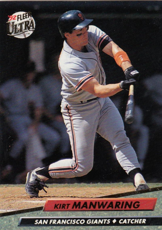 1992 Ultra #293 Kirt Manwaring VG San Francisco Giants 