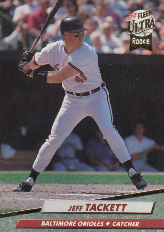 1992 Ultra #310 Jeff Tackett VG Baltimore Orioles 